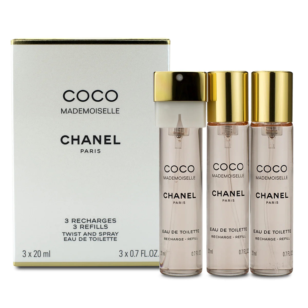 Coco chanel refillable spray sales